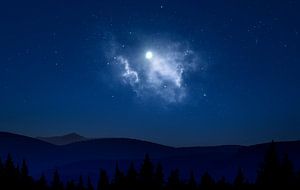 Nacht-Landschaft