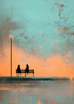 vrouwen bank | Woman Bench