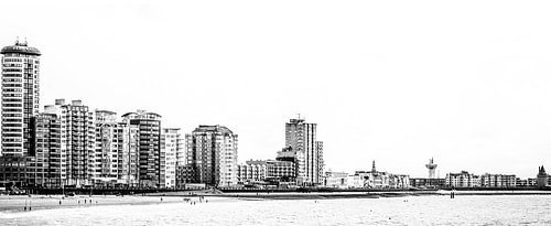 Skyline boulevard van Vlissingen (Zeeland)