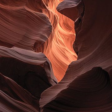 Colourful Lower Antelope Canyon, Page, Arizona