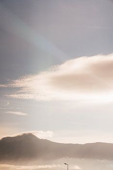 Impression d'un paysage de montagne pittoresque