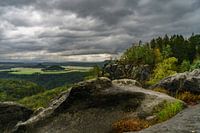 Entlang des Malerwegs, Blick auf Kaiserkrone und Zirkelstein