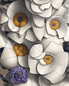 Prachtige bloemen van Mavro Orbino