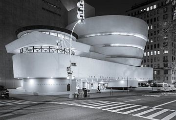 Guggenheim Museum At Night, New York City