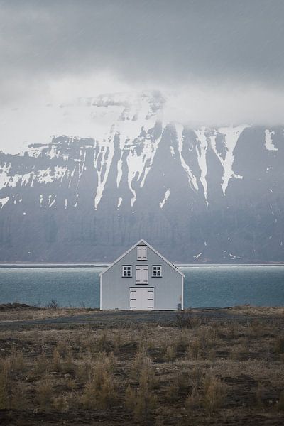 Maison bleue à Husavik par GoodMoodPhotos