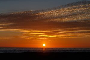 Mittsommernacht Sonnenuntergang Island.