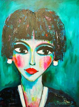 Portrait moderne Nance sur Danielle Ducheine