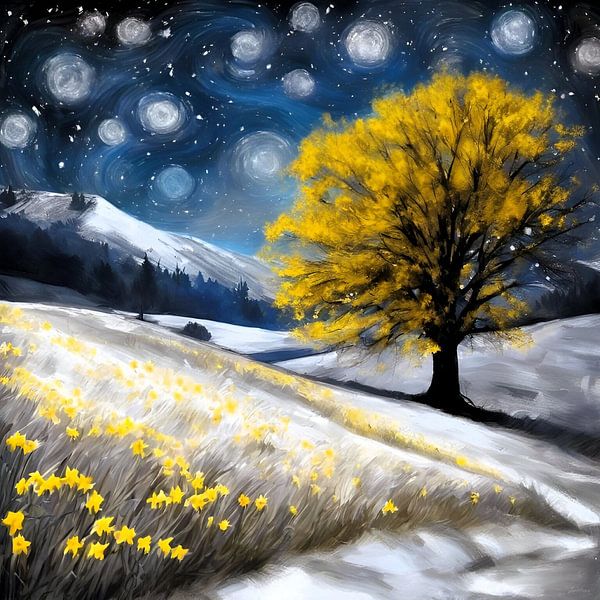 Starry Night van Gert-Jan Siesling