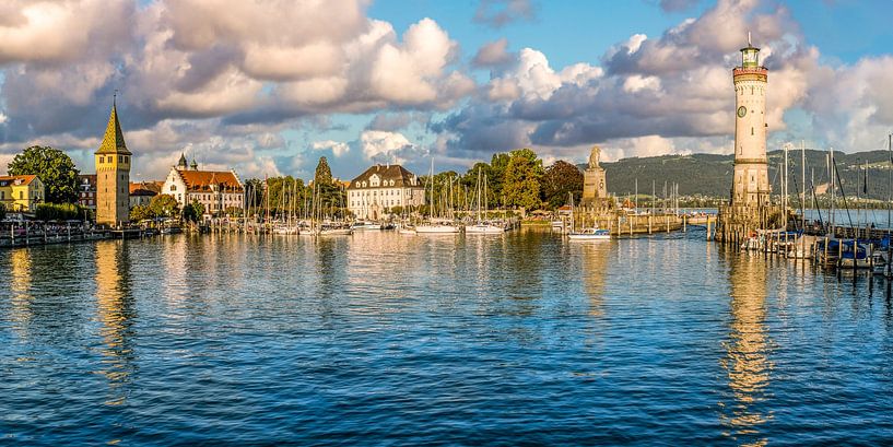 Panorama du port de Lindau par Dieter Walther