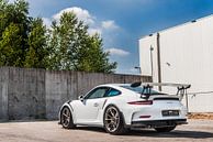 Prachtige witte Porsche 911 GT3 RS van Bas Fransen thumbnail