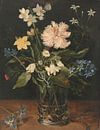 Stillleben mit Blumen in einer Vase - Jan Brueghel von Meesterlijcke Meesters Miniaturansicht