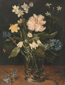 Stilleven met Bloemen in een vaas, Jan Brueghel