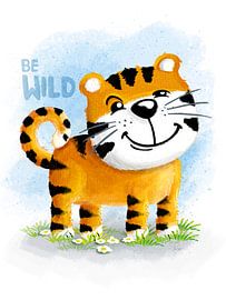 Be Wild Tiger by Stefan Lohr