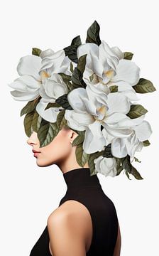 Magnolia Beauty II by Marja van den Hurk