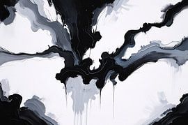 Monochrome Dynamics in Black and White by Art & Soul Creations