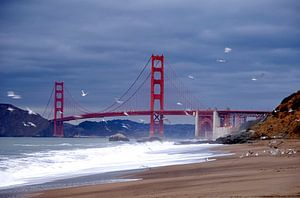 Golden Gate Bridge  van Marianne Bal