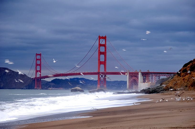Golden Gate Bridge  by Marianne Bal