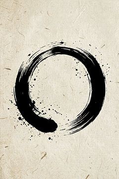 Zen Enso-cirkel van Max Steinwald
