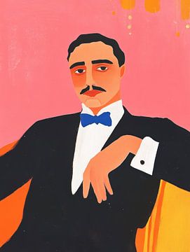 Don in Pink by Franka Poulain