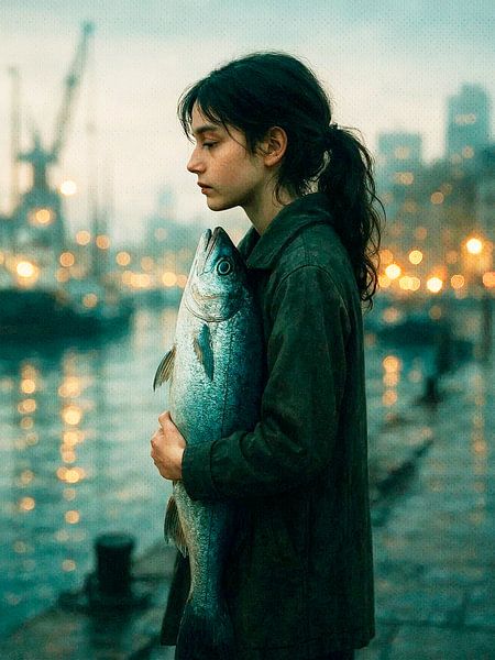 Fish in Hand 08 by Fernando Vieira