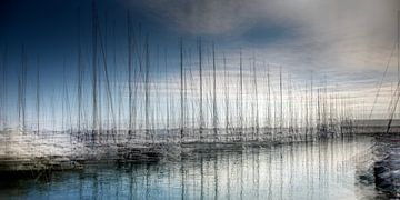 Marina St. Stefano al Mare | Imperia | Ligurië | Italië - een abstracte interpretatie van Nicole Holz