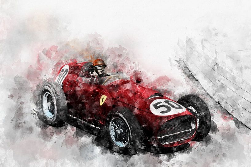 Tony Brooks, Ferrari von Theodor Decker