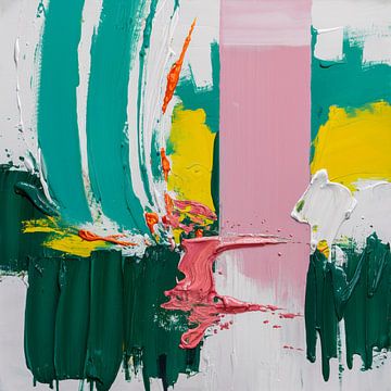 Bold Abstract Color Streaks 01