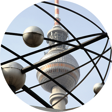 World Clock Fernsehturm Berlin 2 van Falko Follert