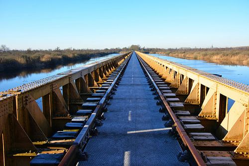 Moerputtenspoorbrug bij Moerputten Den Bosch