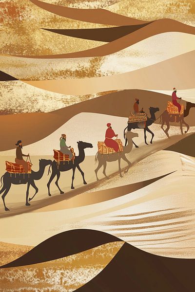 a journey through the desert by Sarah Empay