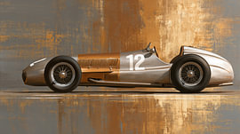 Classic Racing Thrills by Wall Wonder