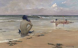 Rupert Bunny, Meeresidylle, um 1891 von Atelier Liesjes