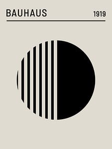 Bauhaus, in schwarz und weiß