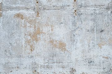 Oude met witkalk afgewerkte muren van Frans Nijland