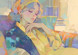 Dreamy Solace by Eye catching paintings