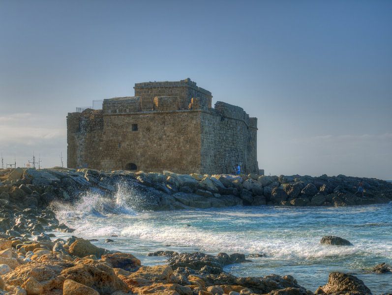 Middeleeuws Kasteel van Paphos van P van Beek