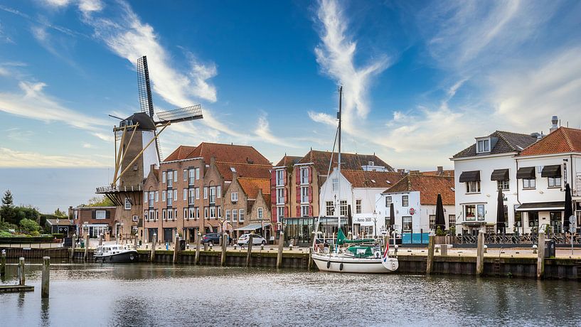 Harbour Willemstad by Adri Rovers