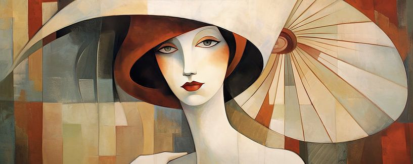 Modern Portrait by Eye catching paintings