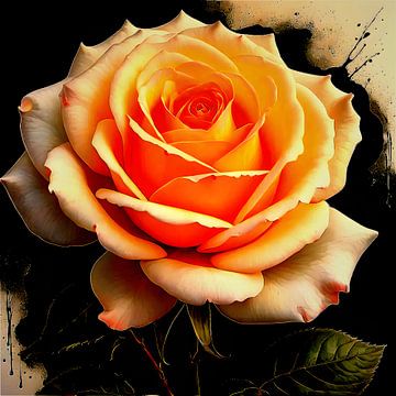 Blühende Rose von S.AND.S