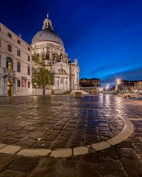 Venice - Basilica di Santa Maria della Salute in the blue hour