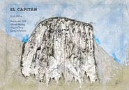El Capitan, Yosemite, USA van Theodor Decker thumbnail
