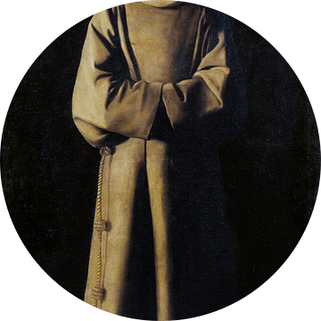 Sint Franciscus van Assisi volgens de visie van Paus Nicolaas V, Francisco de Zurbarán.