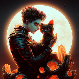 Mondgebundener Vertrauter von Vythryd Arts