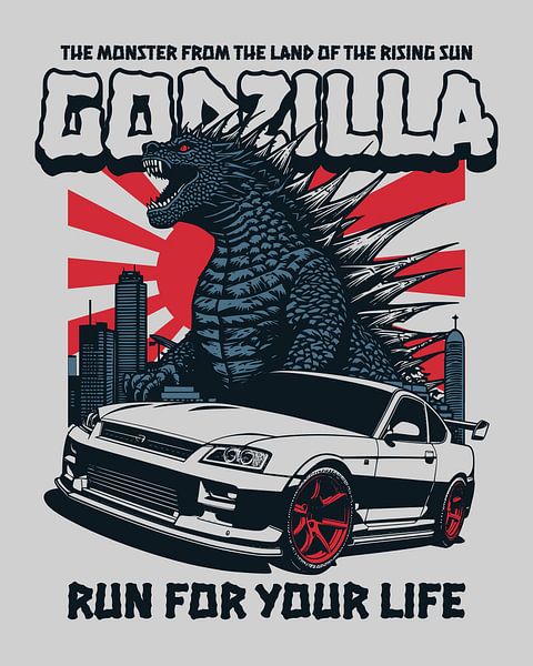Godzilla x Skyline par Farhan ardiansyah