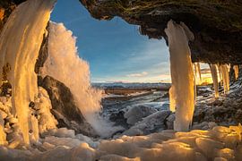 Behind the Icicles by Gerry van Roosmalen