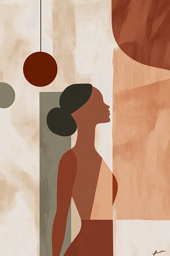 Équilibre en marron