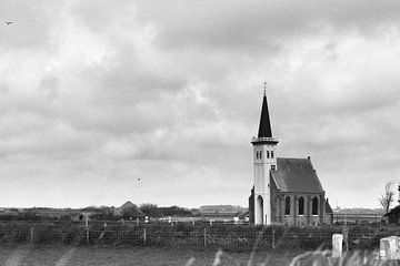Oud Kerkje op Texel van Marcel Riepe