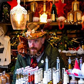 Bijzonder typetje op de kerstmarkt in Keulen van Martin Van der Pluym