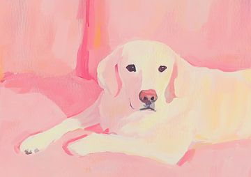 Hond Preppy Roze van Niklas Maximilian