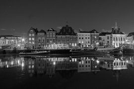 Stadhuiskade at De Oude Haven De Kolk in Maassluis by Ad Jekel